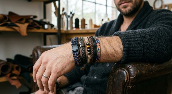 Les meilleurs bracelets cordons pour définir votre style masculin